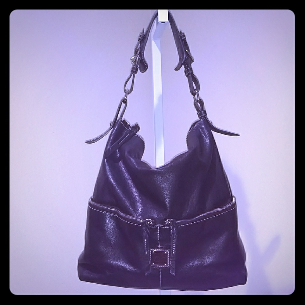 DOONEY & BOURKE LARGE SATCHEL PURSE